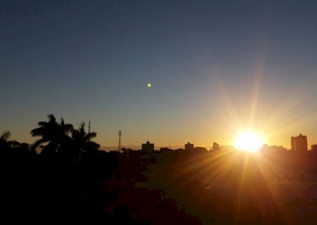Temperatura pode chegar aos 36ºC nesta semana em Dourados