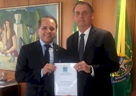 Coronel David agradece Bolsonaro por recursos do Fundo Nacional de Segurança ao MS