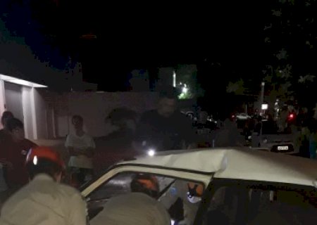 Motorista invade preferencial e causa grave acidente em Dourados