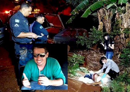 Motorista morre apos bater carro e ser arremessado para fora do veículo