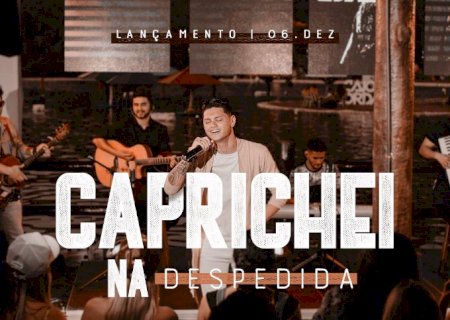 Douradense Caio Borda vem se destacando no cenário sertanejo
