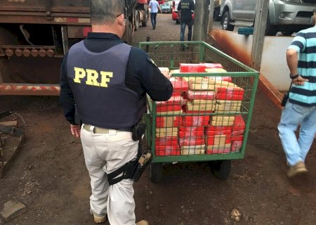Cocaína apreendida em Dourados estava sendo levada para São Paulo