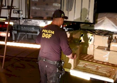 Caminhonete roubada na Bahia é apreendida lotada de maconha em Dourados 
