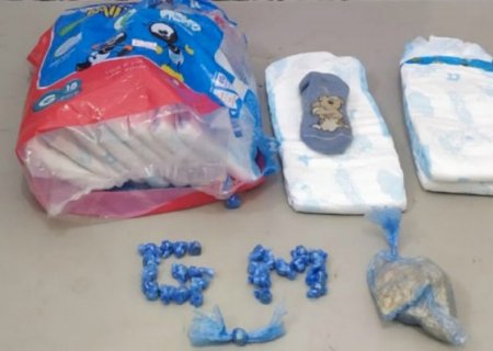 Casal de traficantes esconde crack na fralda do próprio filho, mas acaba descoberto e preso em MS