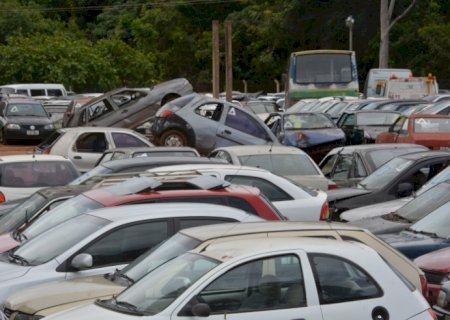 Detran dá ultimato para donos de 1.262 veículos apreendidos