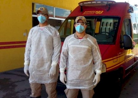 Bombeiros de MS recebem kits para atender eventuais vítimas de coronavírus