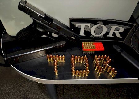 OPERAÇÃO HÓRUS/MS: Tático Ostensivo Rodoviário prende homem por porte ilegal de arma de fogo