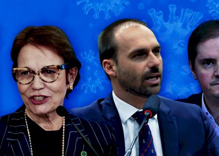 Covid-19: Eduardo Bolsonaro, Tereza Cristina e Bruno Bianco testam positivo