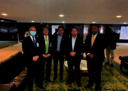 Cel David e Rodolfo Nogueira participam de reunião com caminhoneiros em Brasília