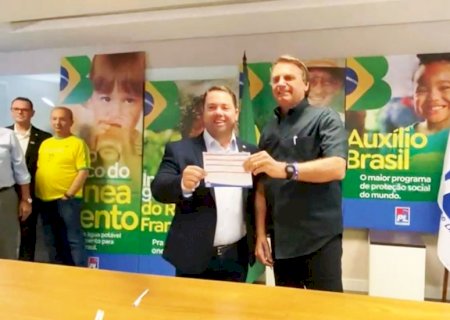 Douradense pré candidato a Deputado Federal Rodolfo Nogueira, tem sua filiação no PL abonada pelo Presidente Bolsonaro