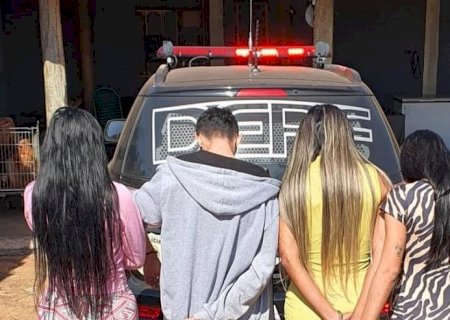 Polícia Civil do Mato Grosso do Sul prende grupo criminoso de travestis oriundo do Estado do Amazonas