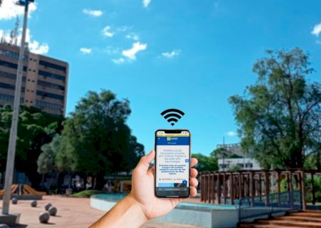 Com Infovia Digital, Prefeitura de Dourados instala internet gratuita em praças e parques