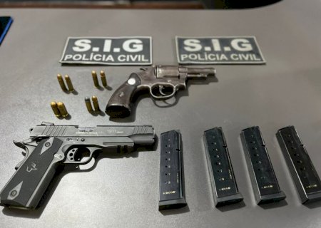 Polícia Civil deflagra operação “Bumblebee' e prende homem por comércio ilegal de arma de fogo