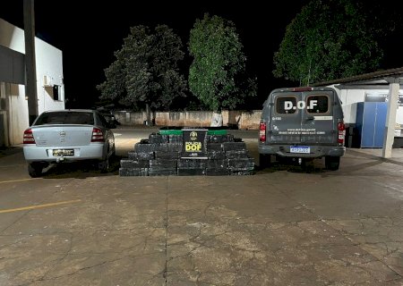 Homem seguia para Campo Grande com mais de 600 quilos de maconha
