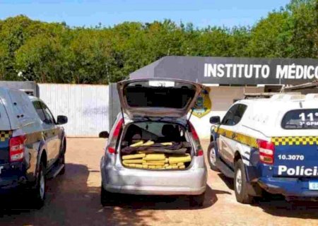 Adolescente de 17 anos é preso com 270 tabletes de maconha na BR-060