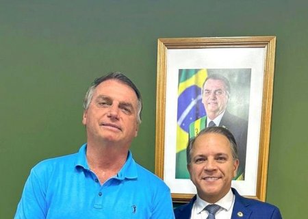 Eleições 2024: Coronel David se reúne em Brasília com Bolsonaro para articular e traçar estratégia de fortalecimento da direita em MS