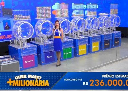 Confira os n&uacute;meros da +Milion&aacute;ria que pode pagar R$ 236 milh&otilde;es