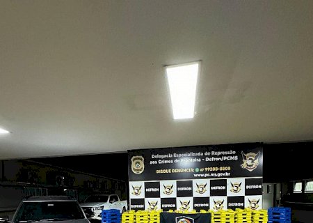 Após perseguição jovem é preso pela Defron com mais de meia tonelada de maconha