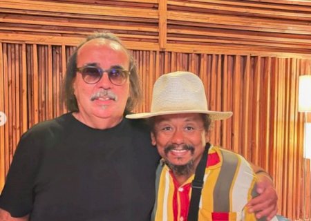 Guilherme Rondon e Tet&ecirc; gravam ao lado de Chico C&eacute;sar pelo Pantanal