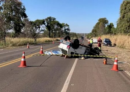 Policial militar aposentado morre em acidente na BR-163