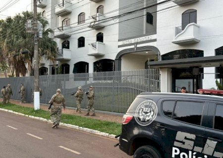Polícia prende suspeito de envolvimento em roubo de malote na fronteira