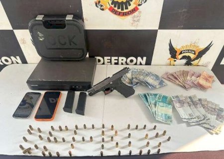 Mulher &eacute; presa com pistola e muni&ccedil;&atilde;o em opera&ccedil;&atilde;o que mira no PCC
