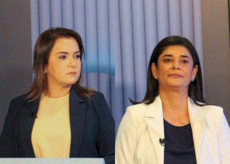 Mesmo em bloco tem&aacute;tico, Adriane e Rose "trocam farpas" sobre gest&atilde;o e apoios