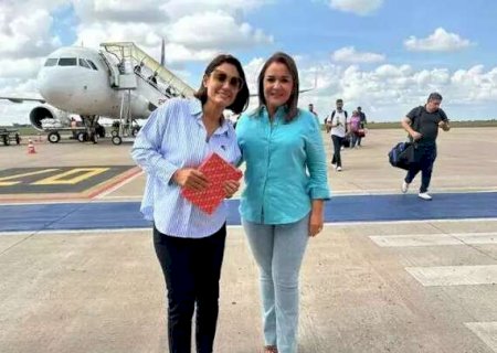 Michelle Bolsonaro diz que vir&aacute; a Capital para evento com Adriane e Damares