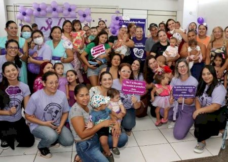 HRMS promove encontro entre m&atilde;es para mostrar que prematuridade tem jeito