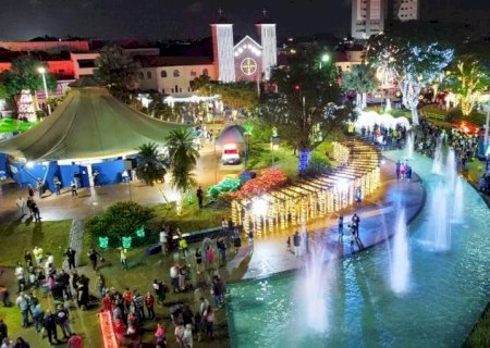 Programação do Dourados Brilha começa nessa sexta com atrações na praça