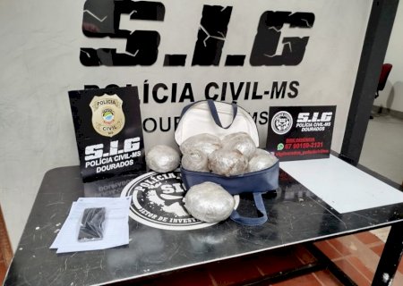 SIG FAZ APREENSÃO DE DROGAS NO BAIRRO JARDIM ITÁLIA EM DOURADOS