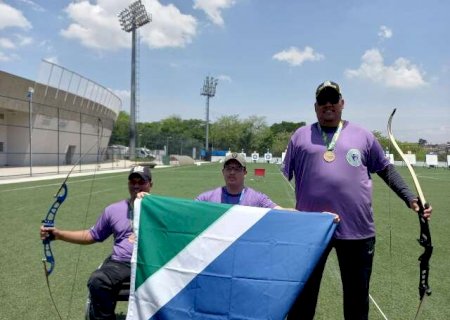 Paratletas de MS conquistam ouro em Campeonato Brasileiro de tiro com arco