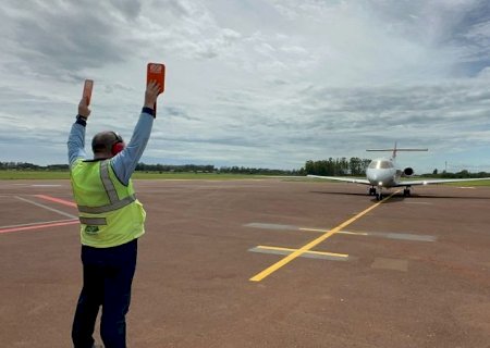 Aeroporto de Dourados passa por inspeção para retomada de voos