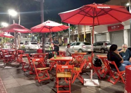 Movimento nos bares da 14 diminui ap&oacute;s opera&ccedil;&atilde;o da PM