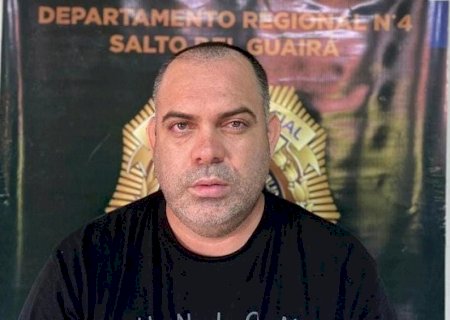 Brasileiro acusado de ser matador policiais é preso na fronteira do Paraguai com MS