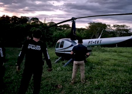 Polícia Recupera Helicóptero Roubado em Operação Conjunta na Colônia Cerro 21 no Paraguay
