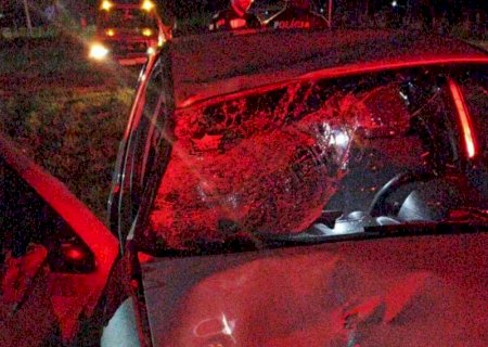 Homem que usava muletas morre atropelado na MS-376 em Deodápolis