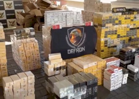 Mega apreensão de celulares em Dourados: DEFRON intercepta carga avaliada em mais de R$ 10 milhões
