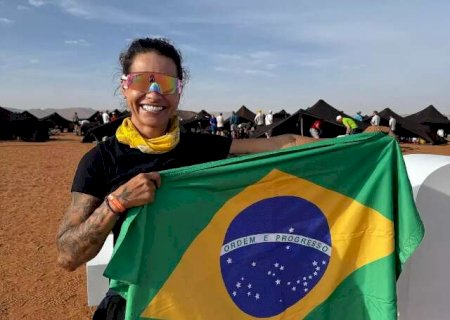 Atleta de MS supera deserto do Saara em ultramaratona de seis dias