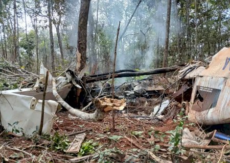 Piloto sul-mato-grossense morre em queda de avião agrícola durante pulverização em fazenda de Mato Grosso