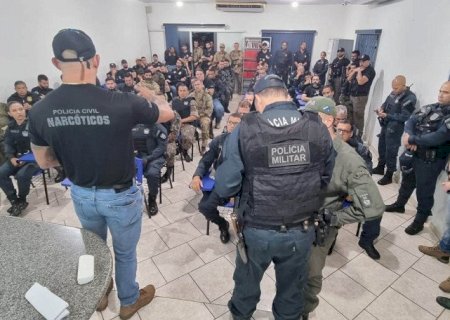 Operação conjunta mira traficantes de drogas em cidade de MS