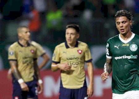 Com gol de R&iacute;os, Palmeiras vence Cerro Porte&ntilde;o na Libertadores