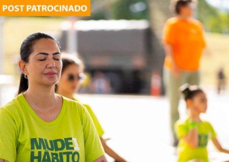 Mude1H&aacute;bito: evento gratuito incentiva vida com mais sa&uacute;de em todas as idades