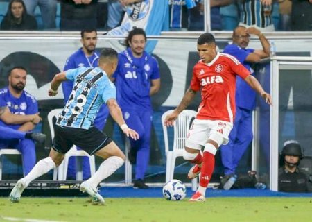 Alan Patrick empata para o Inter ap&oacute;s Gr&ecirc;mio abrir o placar no Brasileir&atilde;o