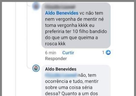 Capit&atilde;o da PM &eacute; alvo de coment&aacute;rio homof&oacute;bico por apoiar relacionamento do filho