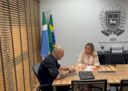 Lia Nogueira garante avanços para construção de escola no Bonanza e melhorias em unidades de Dourados e Douradina