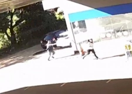 Homem sequestra e atira na esposa em posto de combustíveis em Campo Grande
