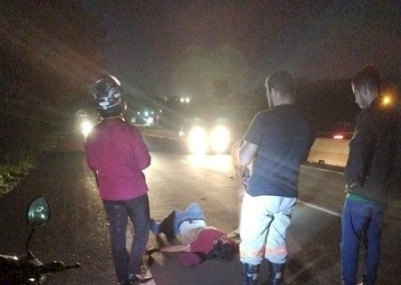 Homem é atropelado por HB20 na BR-463 e tem braço esmagado
