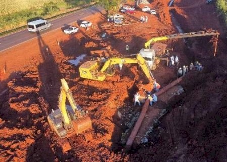 Ap&oacute;s corre&ccedil;&atilde;o em adutora, Dourados deve ficar sem &aacute;gua at&eacute; quinta-feira