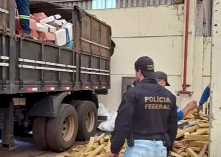 PF incinera 30 toneladas de drogas em Dourados